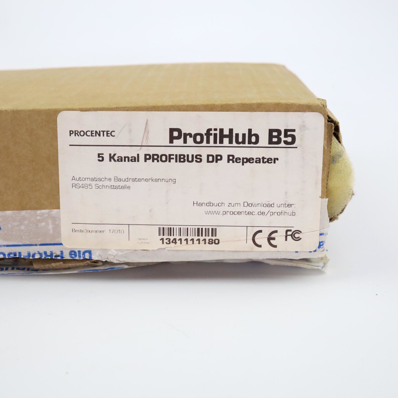 PROCENTEC ProfiHub B5 - Profibus DP Repeater - Spares4less | Low Cost ...